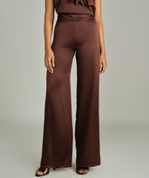 Espresso Silk Trousers