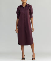 Mulberry Egyptian Cotton Long Shirt Dress