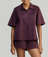 Mulberry Egyptian Cotton Bowling Shirt