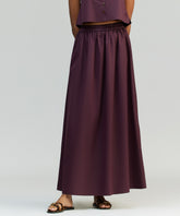 Mulberry Egyptian Cotton Maxi Skirt