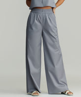 Powder Blue Egyptian Cotton Trousers