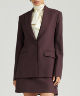 Plum Suiting Blazer