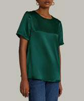 Emerald Silk T-shirt
