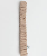 Khaki Brown Elasticated Cotton Headband
