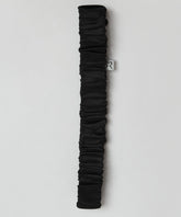 Black Elasticated Silk Headband