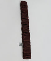Espresso Elasticated Silk Headband