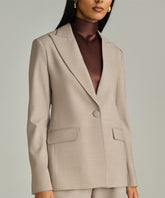 Tobacco Suiting Blazer