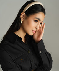 Champagne Silk Headband