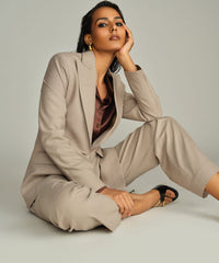 Tobacco Suiting Blazer