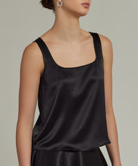 Black Silk Camisole
