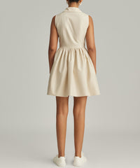 Fawn Egyptian Cotton Short Tennis Dress
