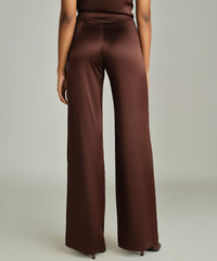 Espresso Silk Trousers