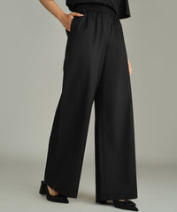 Black Egyptian Cotton Trousers