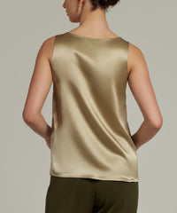 Olive Silk Camisole