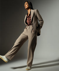 Tobacco Suiting Blazer