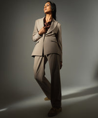 Tobacco Suiting Blazer