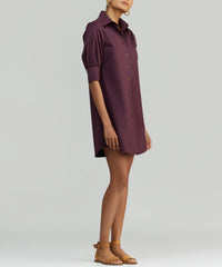 Mulberry Egyptian Cotton Short Shirt Dress