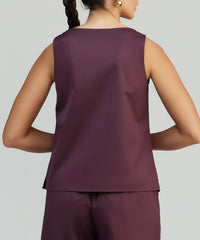 Mulberry Egyptian Cotton Sleeveless Top
