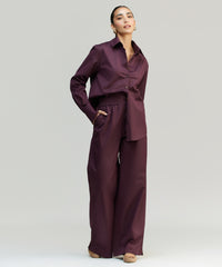 Mulberry Egyptian Cotton Oversized Shirt