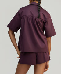 Mulberry Egyptian Cotton Bowling Shirt