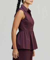 Mulberry Egyptian Cotton Tennis Top