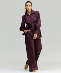 Mulberry Egyptian Cotton Bishop Sleeved Shirt