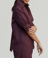 Mulberry Egyptian Cotton Short-Sleeved Shirt
