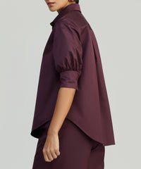 Mulberry Egyptian Cotton Short-Sleeved Shirt