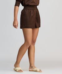 Brunette Egyptian Cotton Boxing Shorts