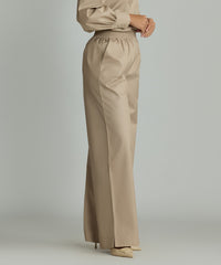 Khaki Brown Egyptian Cotton Trousers