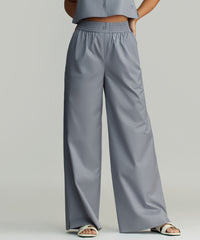 Powder Blue Egyptian Cotton Trousers
