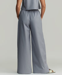 Powder Blue Egyptian Cotton Trousers