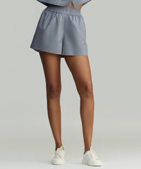 Powder Blue Egyptian Cotton Boxing Shorts