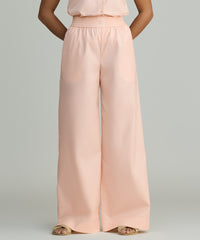 Blush Egyptian Cotton Trousers