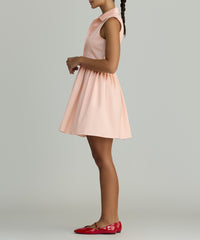 Blush Egyptian Cotton Short Tennis Dress