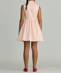 Blush Egyptian Cotton Short Tennis Dress