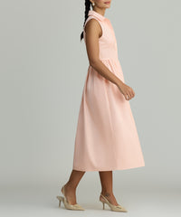 Blush Egyptian Cotton Long Tennis Dress