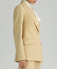 Sand Suiting Blazer