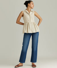 Fawn Egyptian Cotton Tennis Top