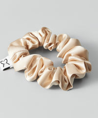 Champagne Silk Scrunchie