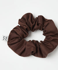 Brunette Cotton Scrunchie