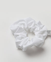 White Cotton Scrunchie