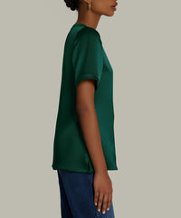 Emerald Silk T-shirt