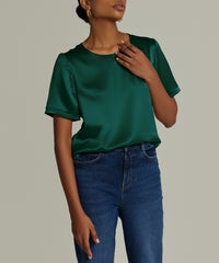 Emerald Silk T-shirt