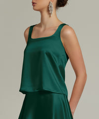 Emerald Silk Camisole