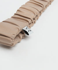 Khaki Brown Elasticated Cotton Headband