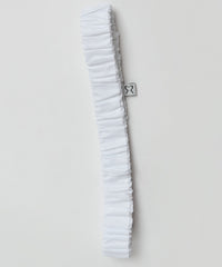 White Elasticated Cotton Headband