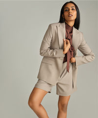 Tobacco Suiting Blazer
